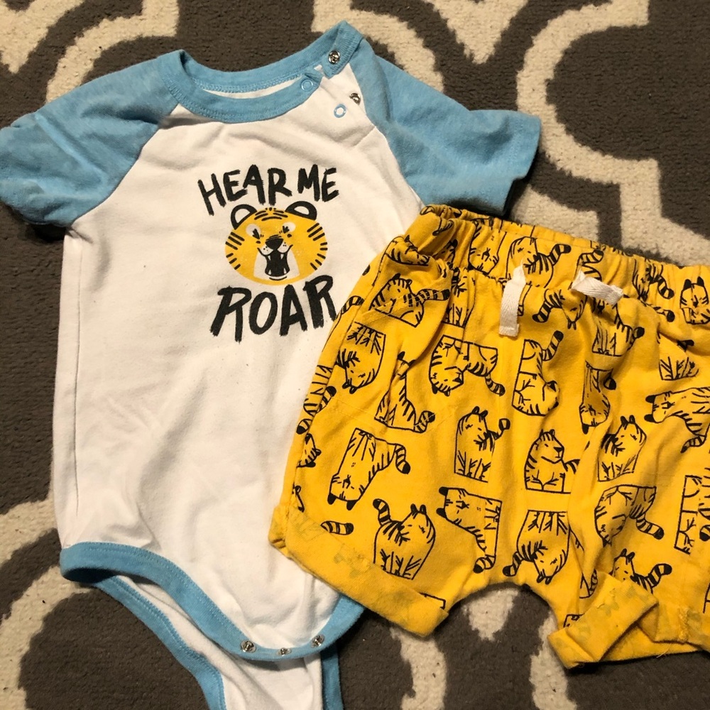 Cat & Jack Hear Me Roar tiger set!